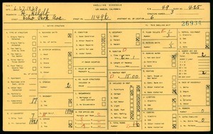 WPA household census for 1149 1/2 ECHO PARK AVE, Los Angeles