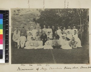 Missionaries of the Xiamen mission field, China. ca. 1895