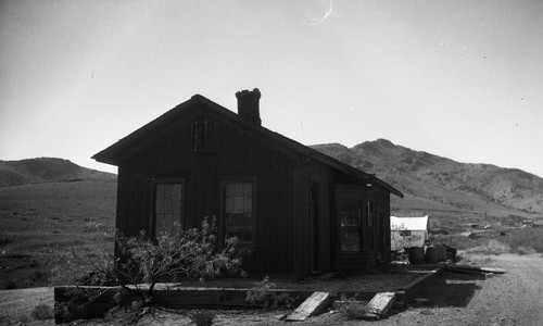 Abandoned Atchison, Topeka and Santa Fe Railroad Station, Lake Valley, New Mexico, SV-1070