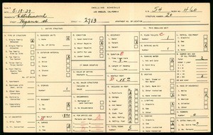 WPA household census for 2713 HYANS ST, Los Angeles