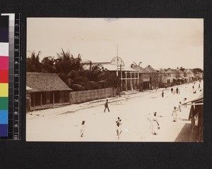Streetscene, Savannah La Mar, Jamaica, ca. 1910