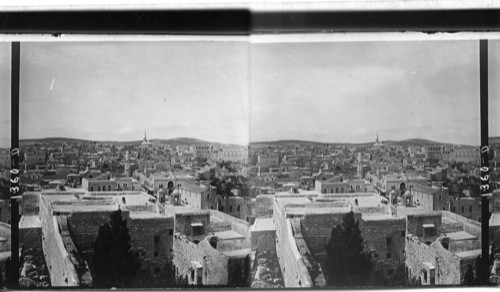 General view of Bethlehem, Palestine