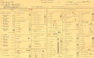 WPA household census for 2418 MALABAR, Los Angeles