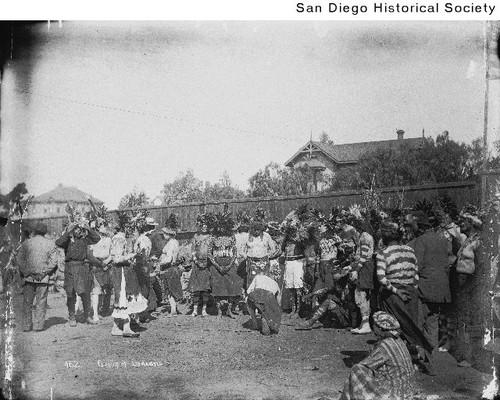 Group of Indians at a Cabrillo celebration