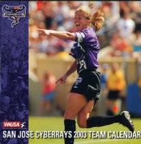San Jose CyberRays 2003 Team Calendar
