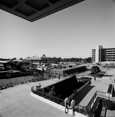 UCSD Campus 1966 - New dorms Revelle (Construction)