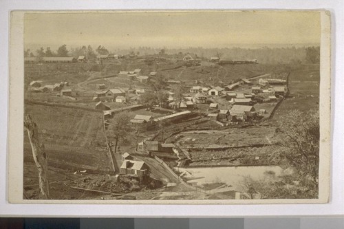 New Castle - first town along the Pacific RR. photo taken Jan 8, 1865 by M. M. Hazeltine