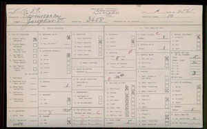 WPA household census for 3658 JOSEPHINE, Los Angeles County