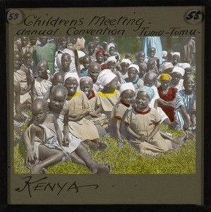 Children's Meeting, Annual Convention, Tumutumu, Kenya, ca.1905-ca.1940