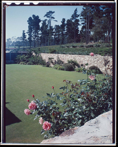 Morse, Samuel F. B., residence. Garden and Landscaping