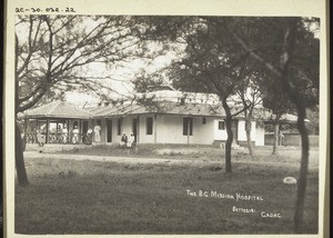 "Mission hospital in Bettigeri (India) seen from the front."
