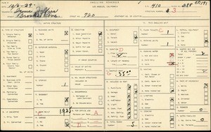 WPA household census for 720 BROOKS AVE, Los Angeles County