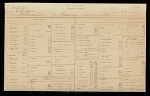 WPA household census for 400 WITMER ST, Los Angeles