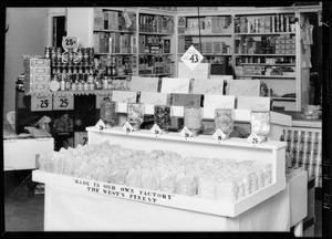 Candy display, 1663 East Vernon Avenue, Los Angeles, CA, 1929