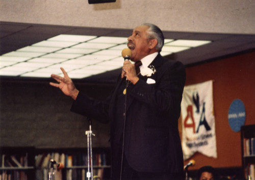 Cab Calloway Performs at African American Living Legends Program