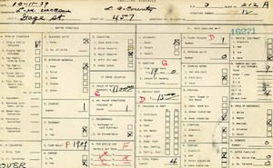 WPA household census for 457 S GAGE