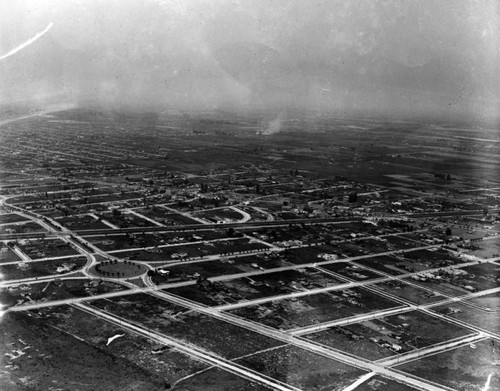 Aerial view of Lynwood and surrounding area