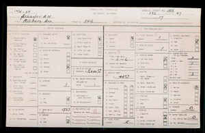 WPA household census for 2616 MILITARY, Los Angeles County