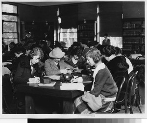 Library, College of Liberal Arts, USC, ca. 1930s