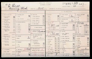 WPA household census for 1215 BANNING BLVD, Los Angeles County