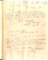 Letter from Charles Frankish to Legare Allen, Esq., 1887-12-05