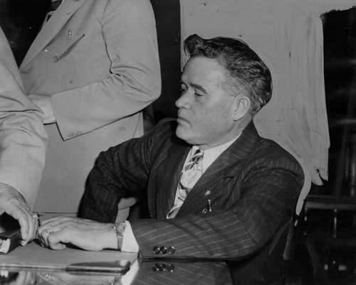 George Garvin at the SS Lux trial