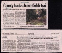 County backs Arana Gulch trail