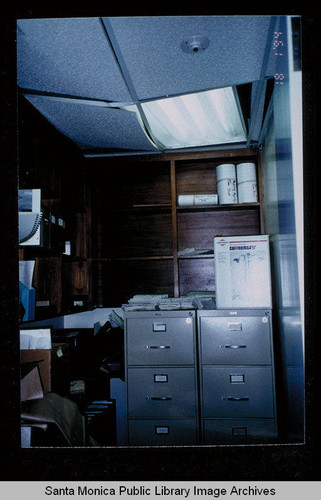 Northridge earthquake, Santa Monica Main Library, Administration Department, second floor, January 17, 1994