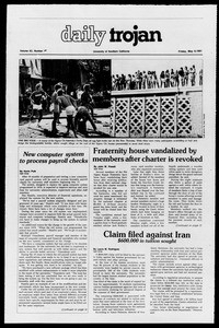 Daily Trojan, Vol. 90, No. 58, May 08, 1981