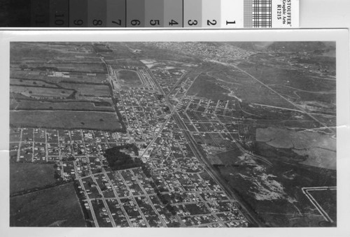 Aerial view no. 3, San Bruno, early 1930s