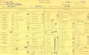 WPA household census for 2431 SICHEL, Los Angeles