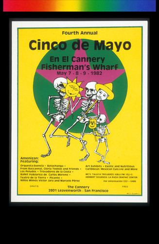 Fourth Annual Cinco de Mayo, Announcement Poster for