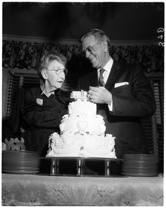 50th wedding anniversary, 1958