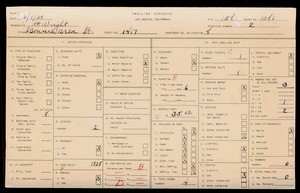 WPA household census for 1417 S BONNIE BRAE, Los Angeles