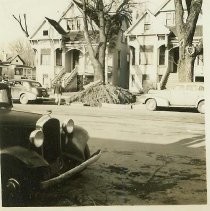 Wind storm damage in 1938