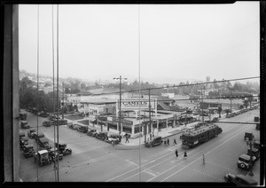 Bartlett Estates, northeast corner of Hollywood Boulevard & Vine Street, Los Angeles, CA, 1927