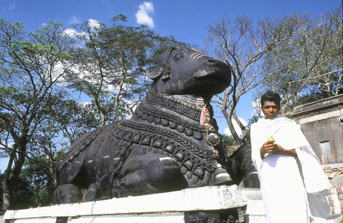 Nandi statue