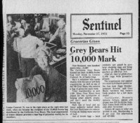 Grey Bears Hit 10,000 Mark