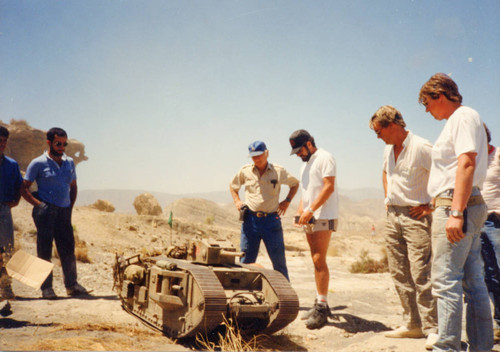 Production still P122 from "Indiana Jones and the Last Crusade" (1989)