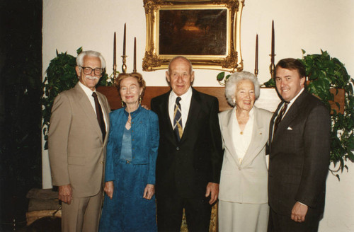 Mr. Ed Stotsenberg, Mrs. and Mr. Piper, Mrs. Stotsenberg, Dr. Andrew Benton