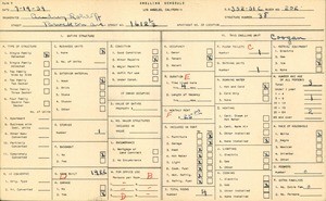WPA household census for 1612 1/2 BROCKTON AVE, Los Angeles