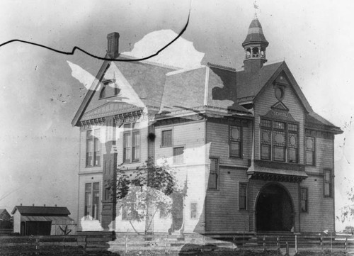 Early Long Beach school building