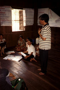Bibeltime i Ratanakiri 2001