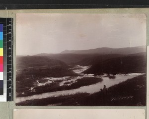 View of Ikopa river, Mahajanga, Madagascar, ca. 1913