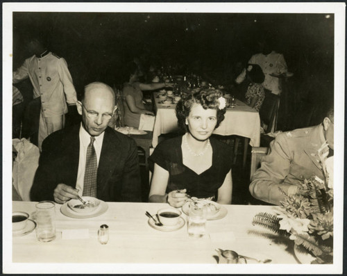 Frank Polkinghorn at a banquet