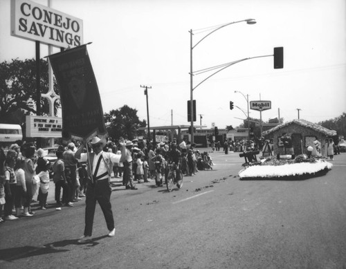 Chamber of Commerce float, Conejo Valley Days Parade 1965
