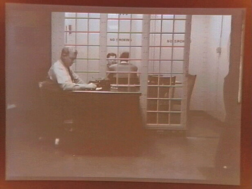 Pulich interviewing prisoner