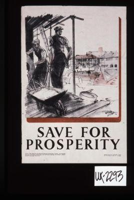 Save for prosperity