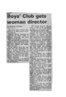 Boys' Club gets woman director