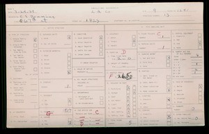 WPA household census for 1423 E 67TH STREET, Los Angeles County